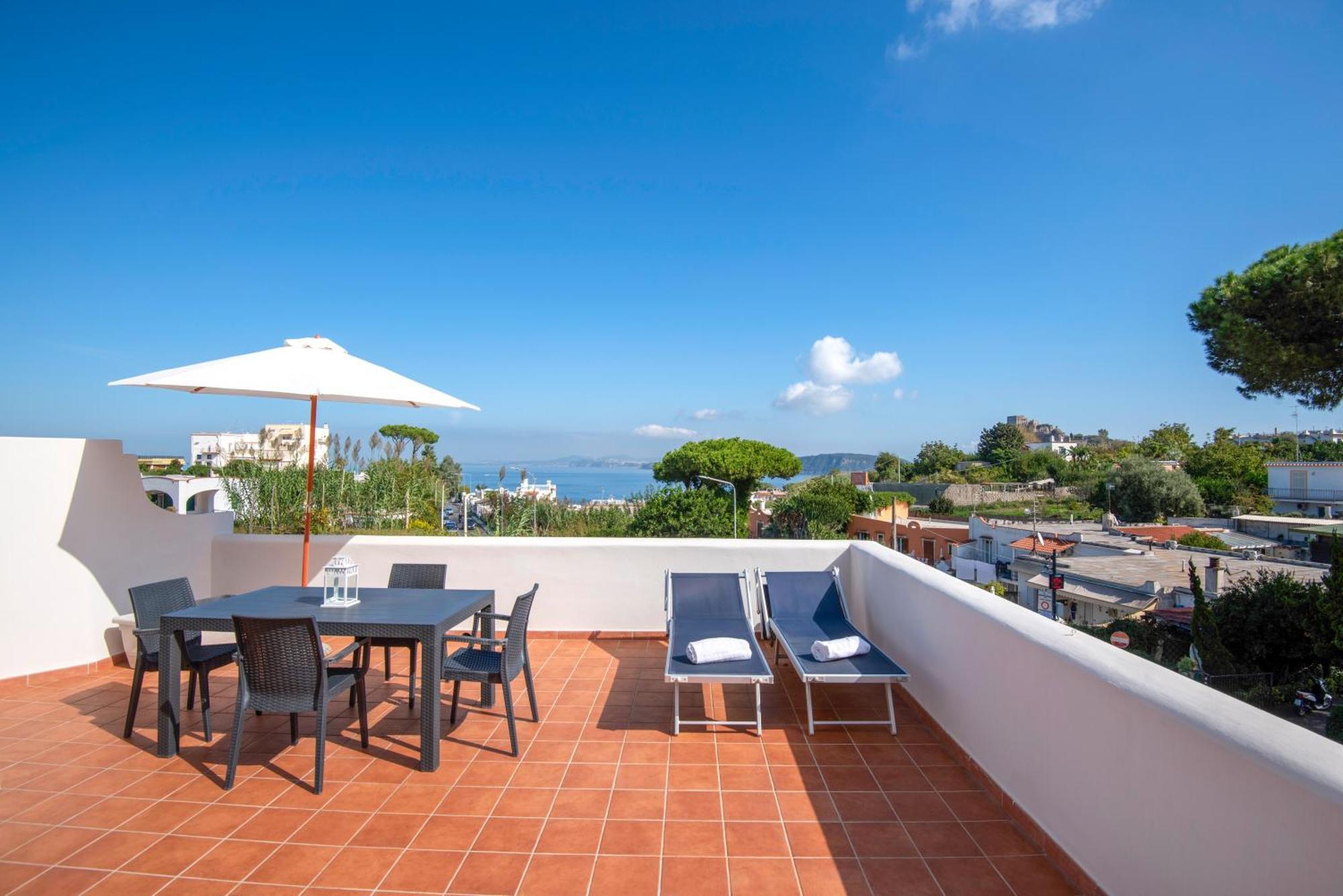 La Baia Blu - Ischia Apartman Kültér fotó